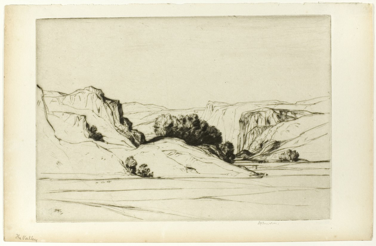 The Valley (også kjent som Glencrutten) av David Young Cameron