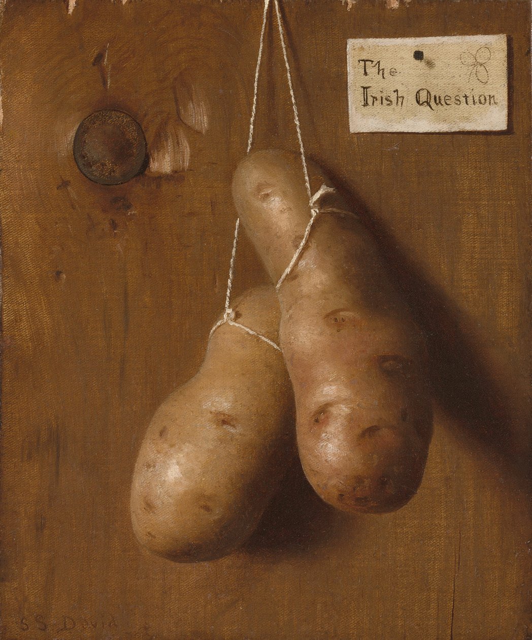 Det irske spørsmålet, 1880-tallet. av De Scott Evans