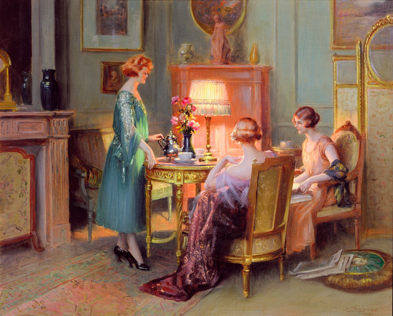 Te fra Lamplight av Delphin Enjolras