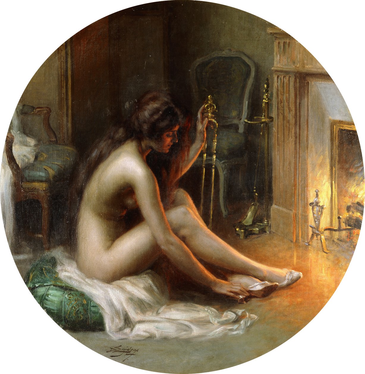 Ved bålet av Delphin Enjolras