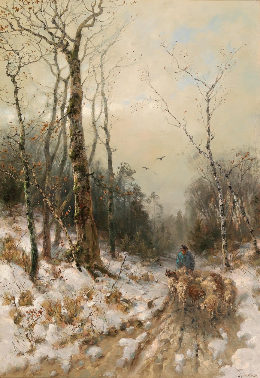Shepherd Returning Home av Desire Thomassin