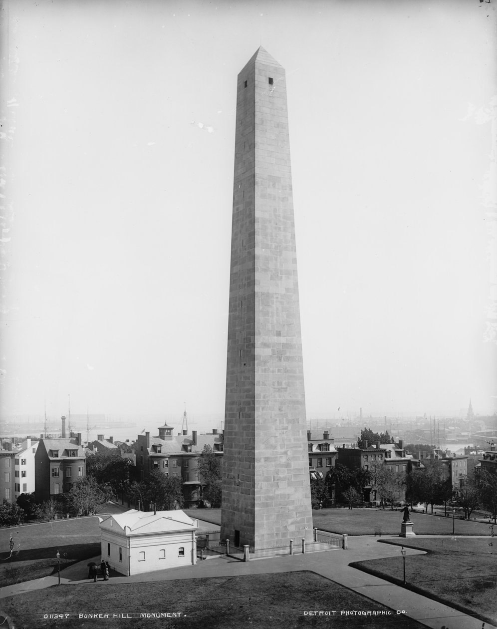 Bunker Hill Monument, Charlestown, Massachusetts, ca. 1890-99 av Detroit Publishing Co.