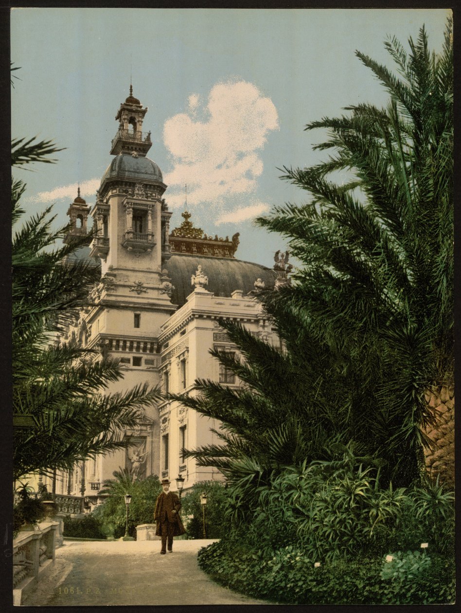 Teateret, Monte Carlo, Riviera, Monaco av Detroit Publishing Co.
