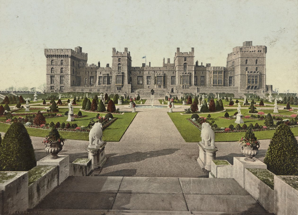 Windsor Castle East Terrace, ca. 1900 av Detroit Publishing Co.