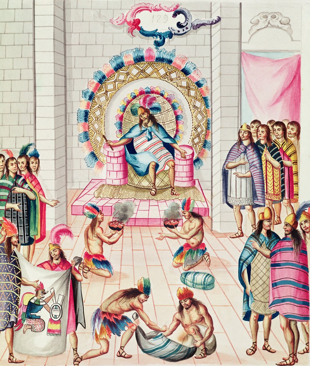 Tome 3 fol.129, Offer til kongen, fra 