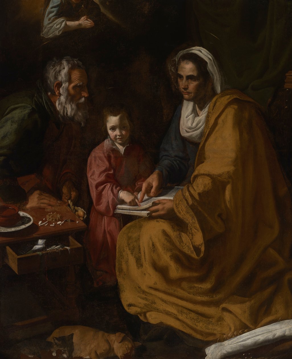 Jomfruens utdannelse av Diego Velázquez