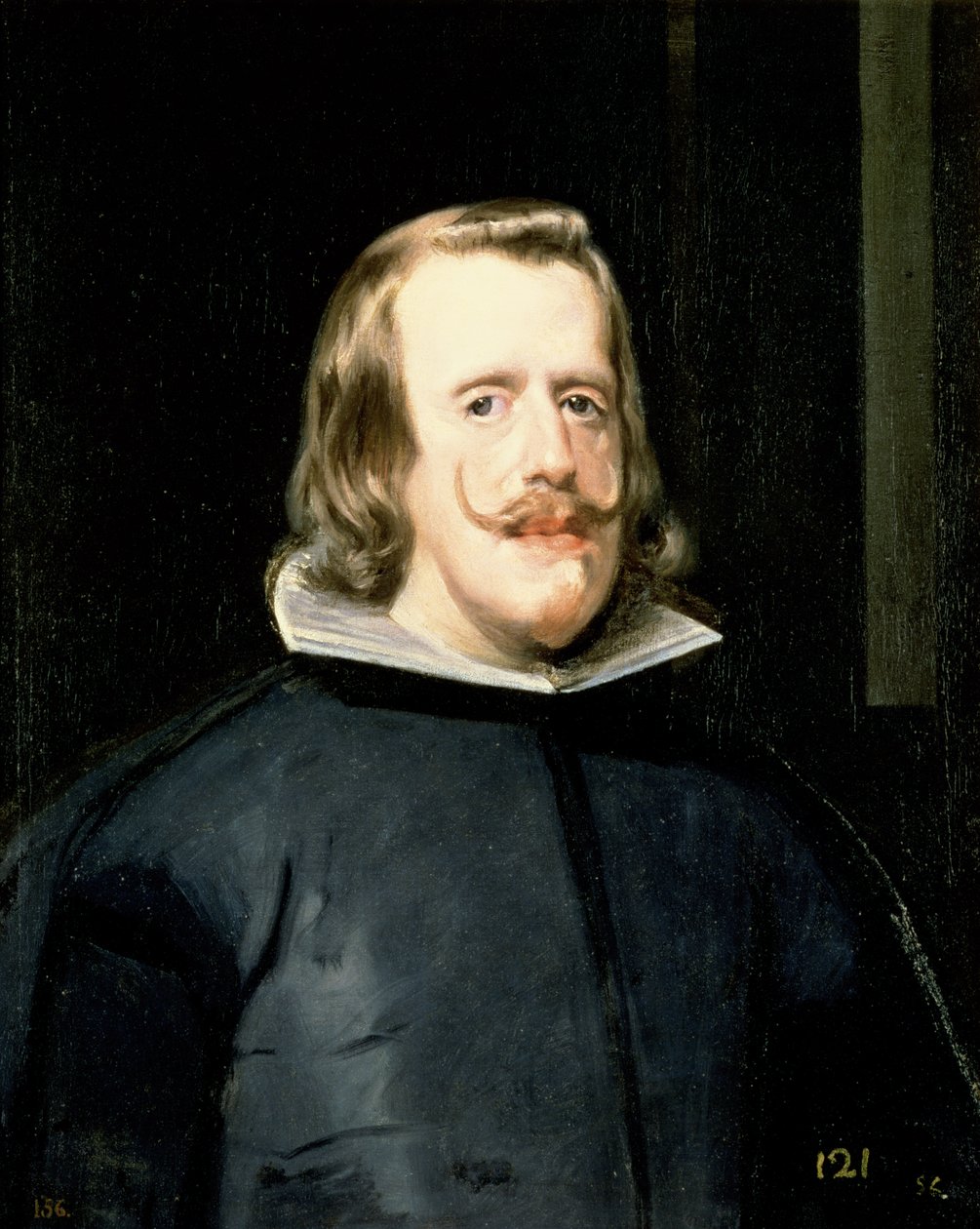 Portrett av Philip IV (1605-65) i hoffkjole, 1655 av Diego Velázquez