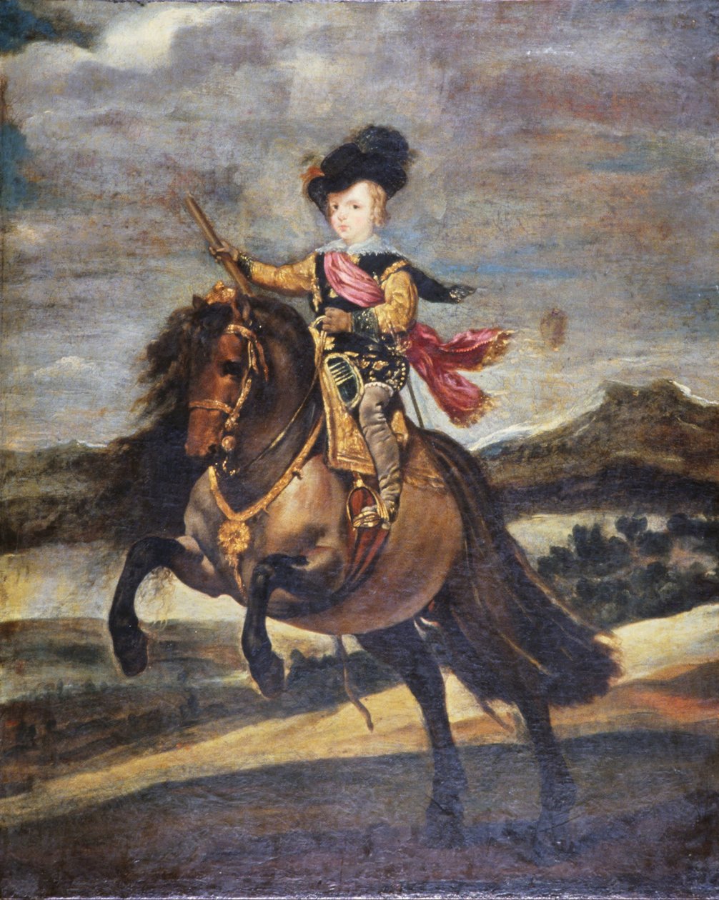 Infante Baltasar Carlos til hest av Diego Velázquez