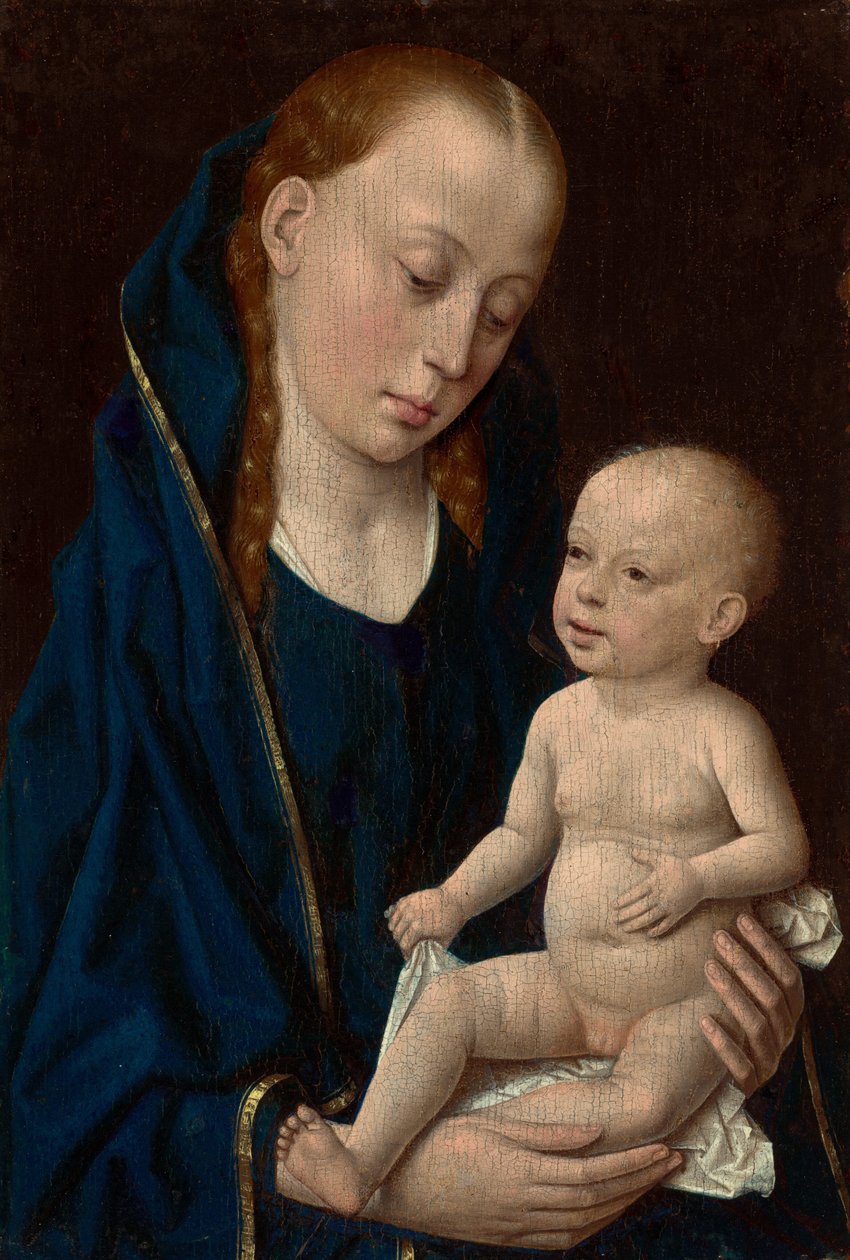 Madonna og barn, ca. 1465. av Dieric Bouts