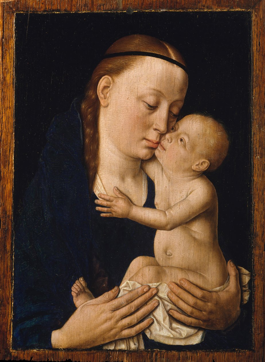 Jomfru og barn, ca. 1455-60. av Dieric Bouts