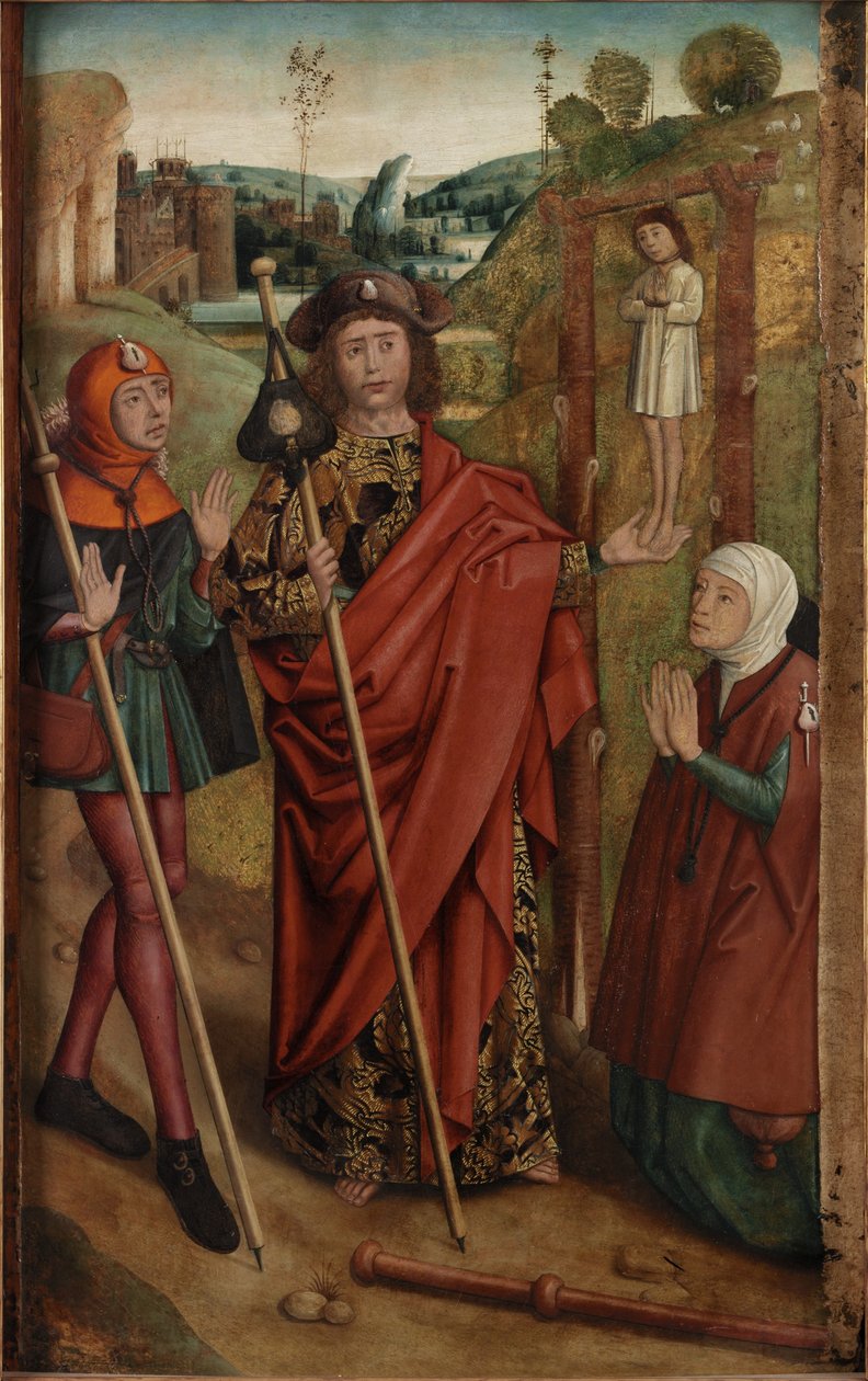 Galgens mirakel av Dieric the Elder Bouts