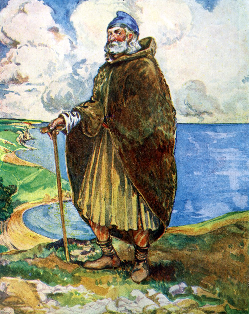 Mannens kostyme under Stephens regjeringstid (1135 -1154) av Dion Clayton Calthrop