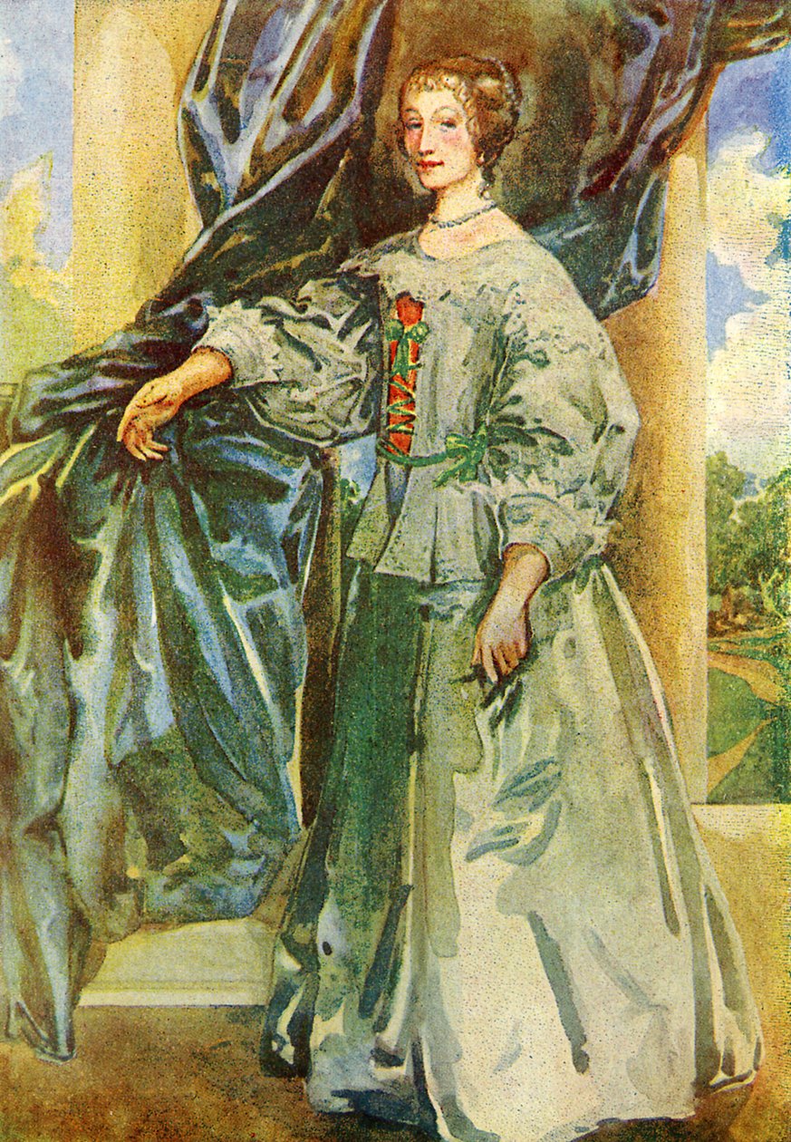 Damekostyme under Charles I (1625-1649) av Dion Clayton Calthrop