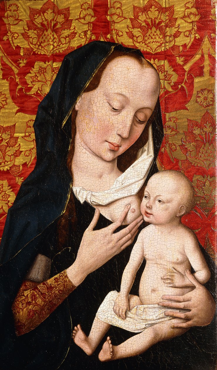 Jomfruen og barnet, av Dirck Bouts