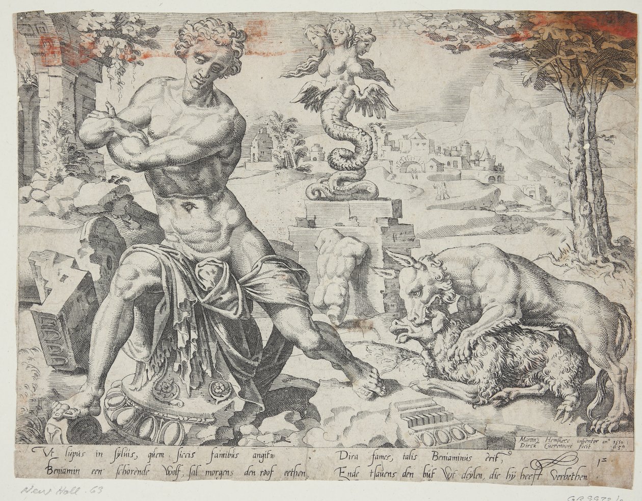 Benjamin av Dirck Volckertsz. Coornhert