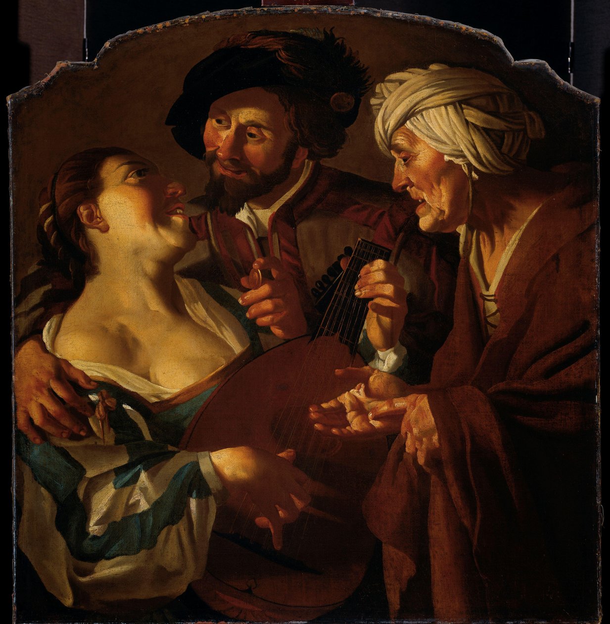 Innkjøperen av Dirck van Baburen (copy after)
