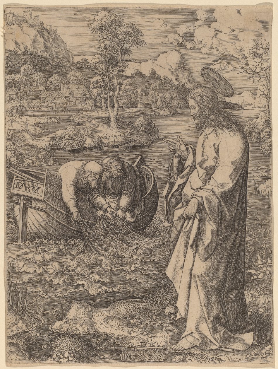 Kristus tilkaller Peter av Dirk Jacobsz Vellert