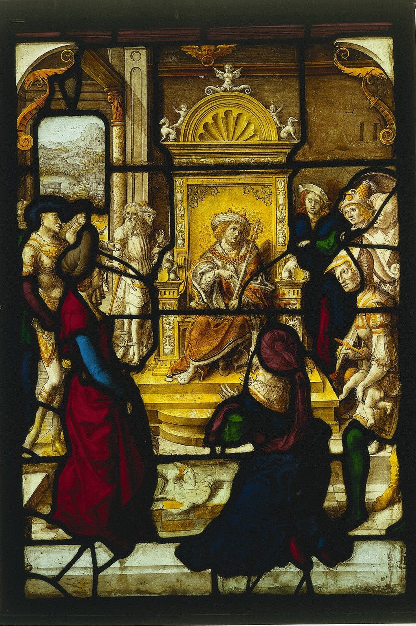 Salomos dom, ca. 1530. av Dirk Vellert