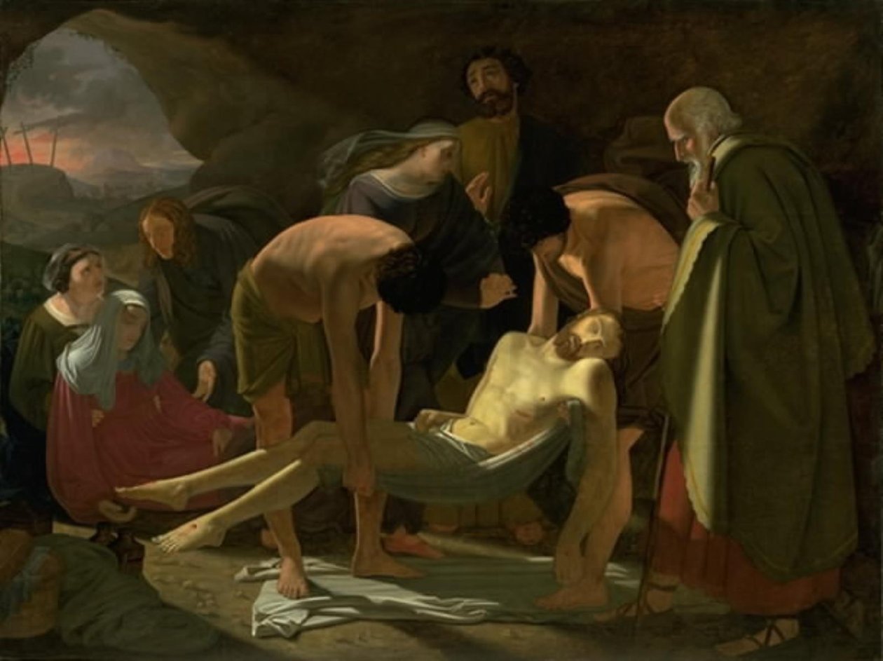 Kristi begravelse av Ditlev Blunck