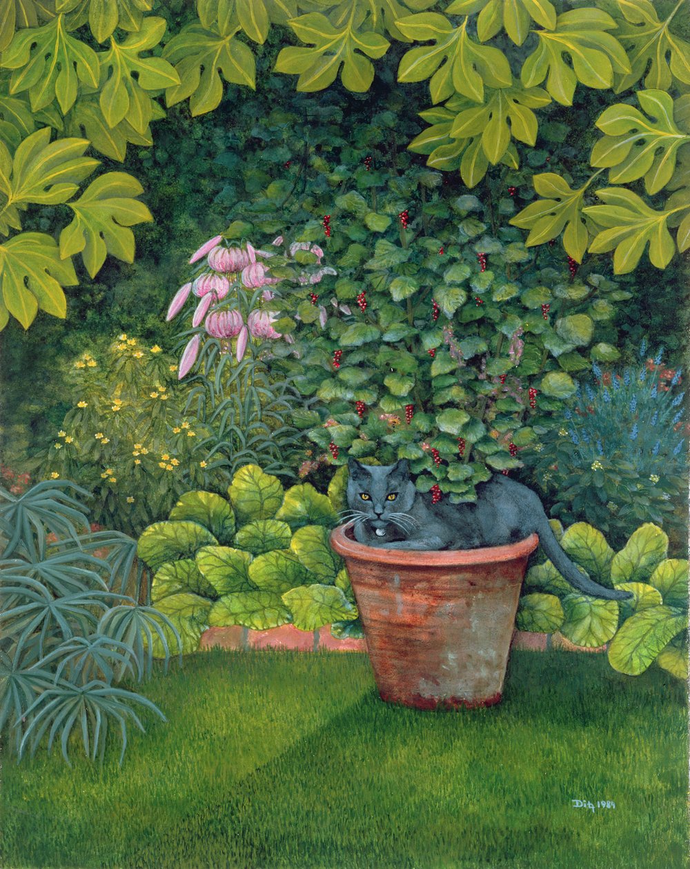 Blomsterpottekatten av Ditz