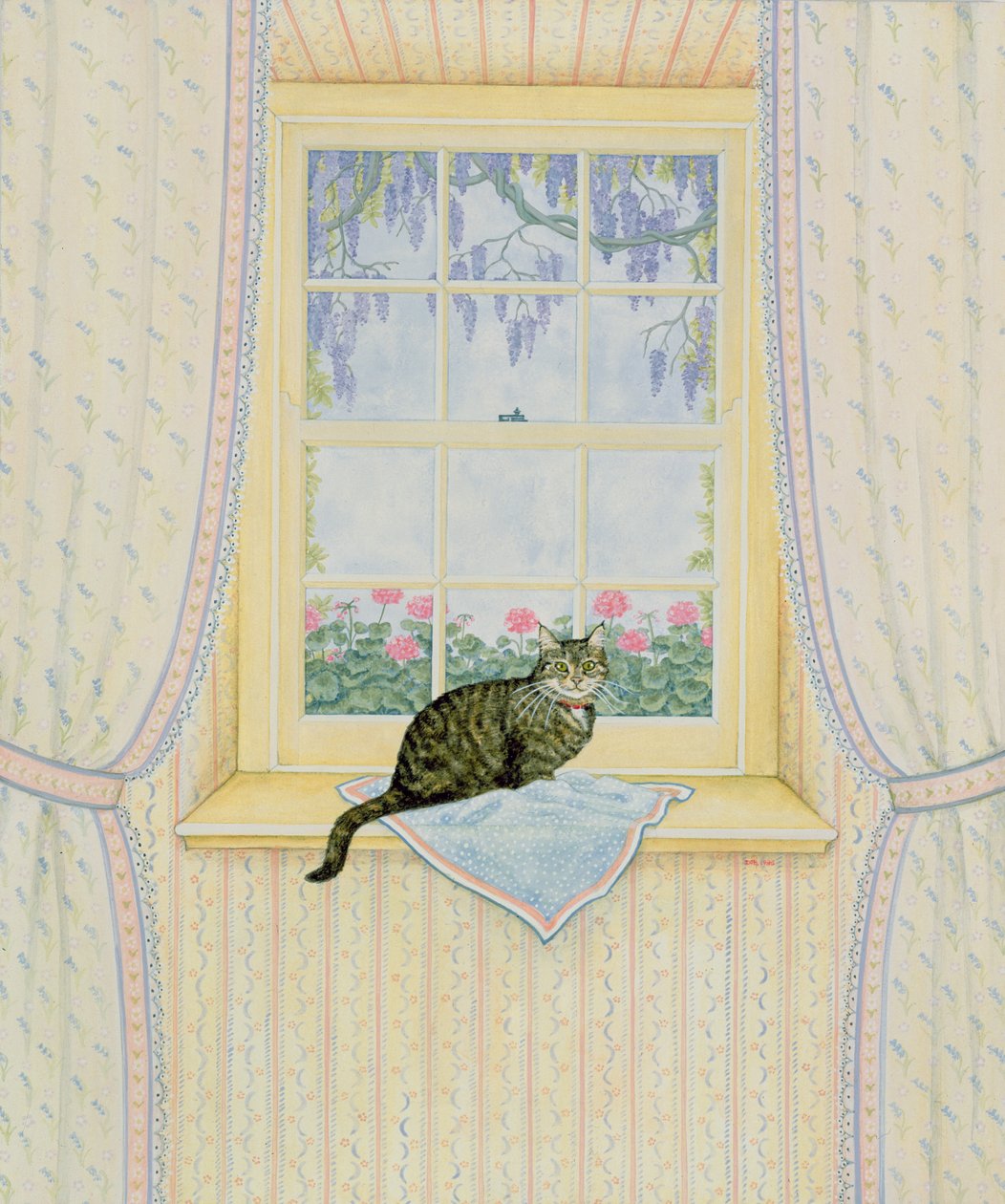 Wisteria katt av Ditz