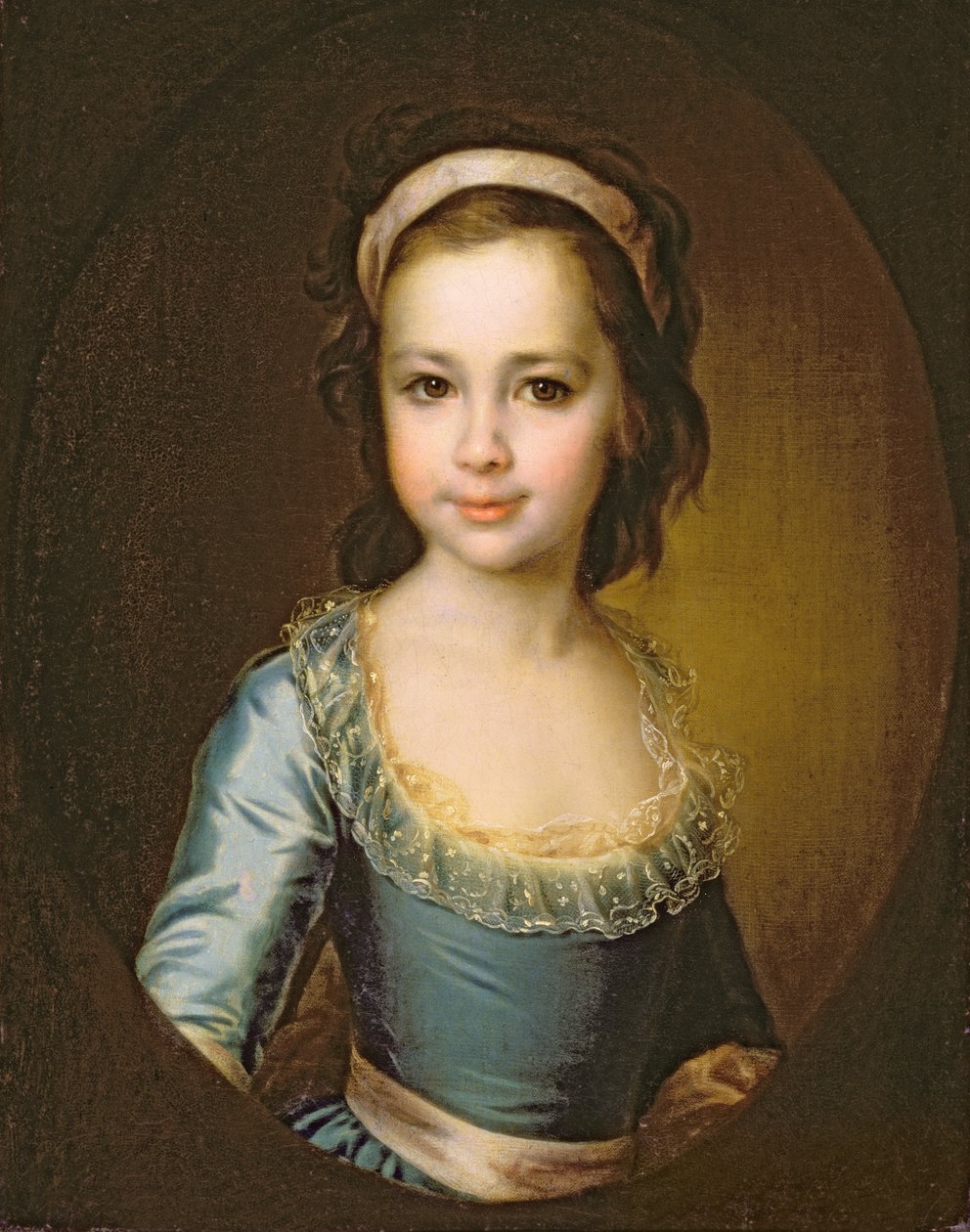 Portrett av grevinne Anna Artemyevna Vorontsova (1777-1836) 1780-tallet av Dmitri Grigorievich Levitsky