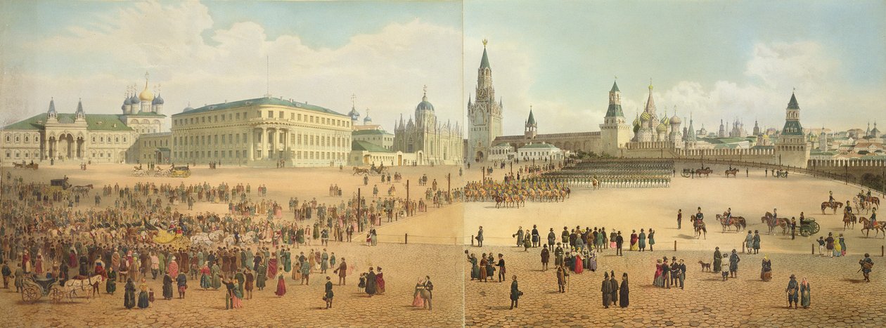 Nikolaevsky-palasset og St. Basil
