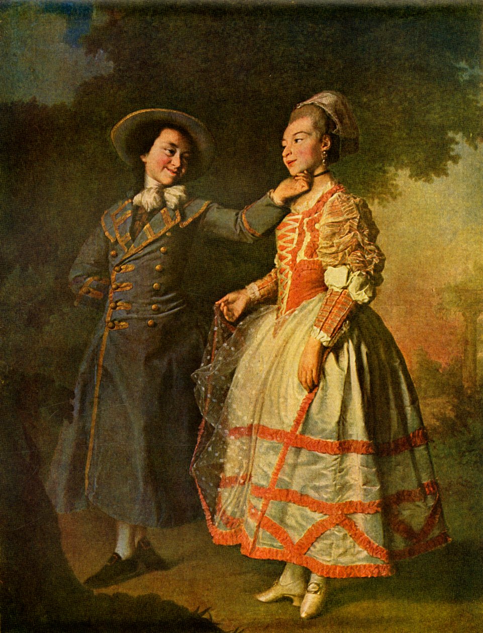 Khovanskaya og Khrusjtsjova, 1773, 1939. av Dmitri Grigorievich Levitsky
