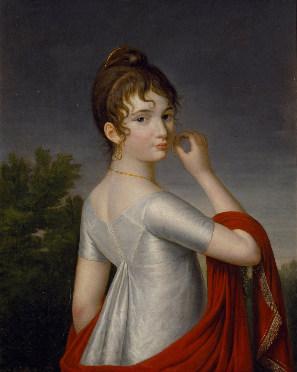 Selvportrett, ca. 1810. av Dolgorukova