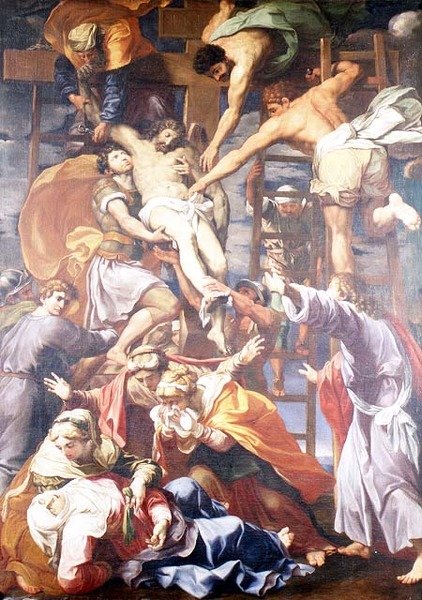 Nedstigning fra korset av Domenichino