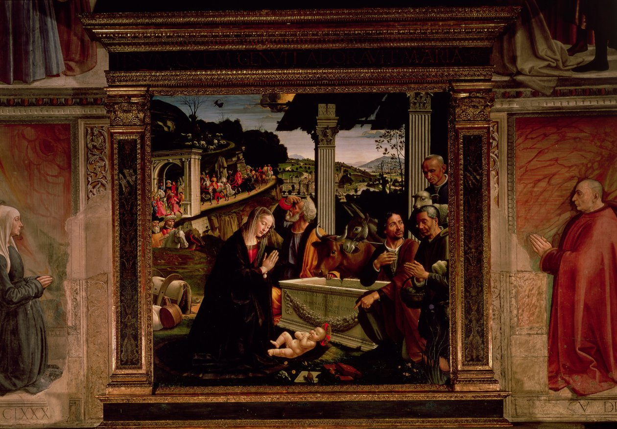 Kristi fødsel av Domenico Ghirlandaio
