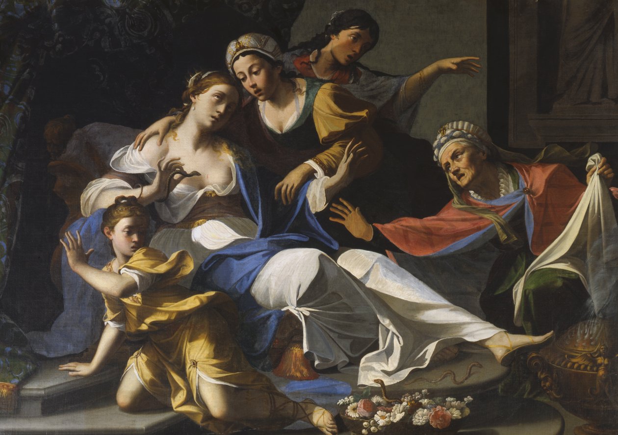 Kleopatras død av Domenico Maria Muratori