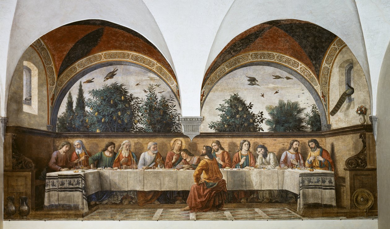 Det siste måltid av Domenico Ghirlandaio
