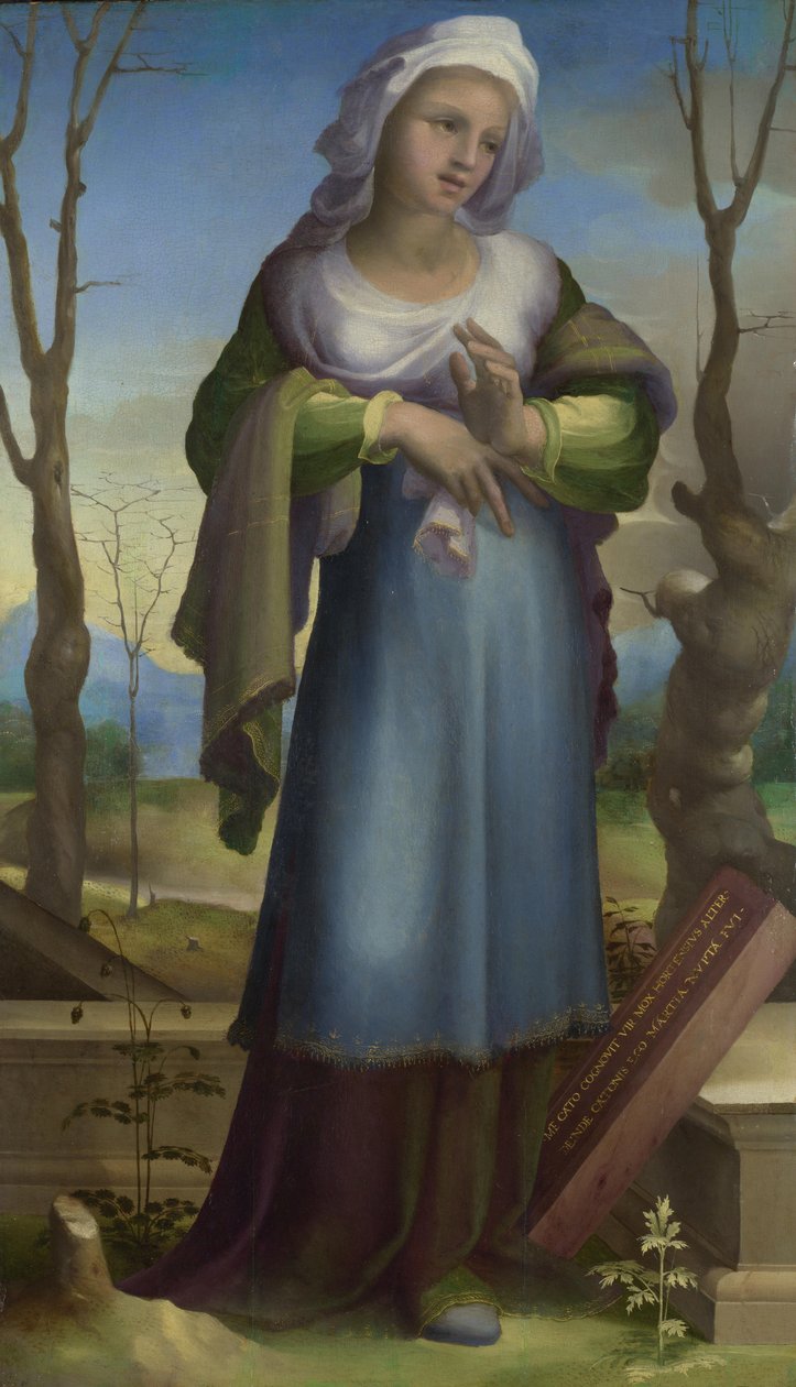 mars, ca. 1519 av Domenico Beccafumi