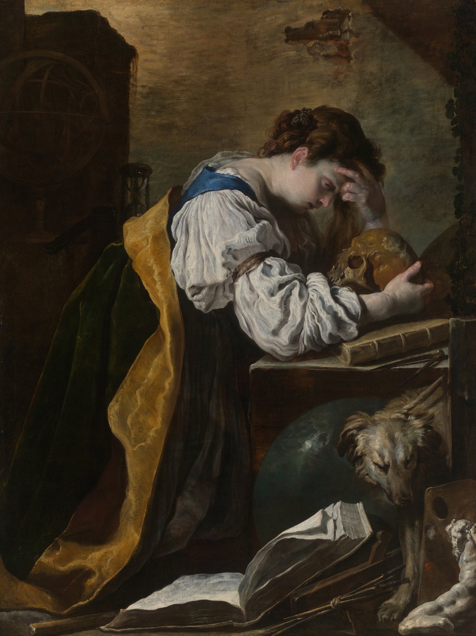 Melankoli, ca. 1615. av Domenico Fetti