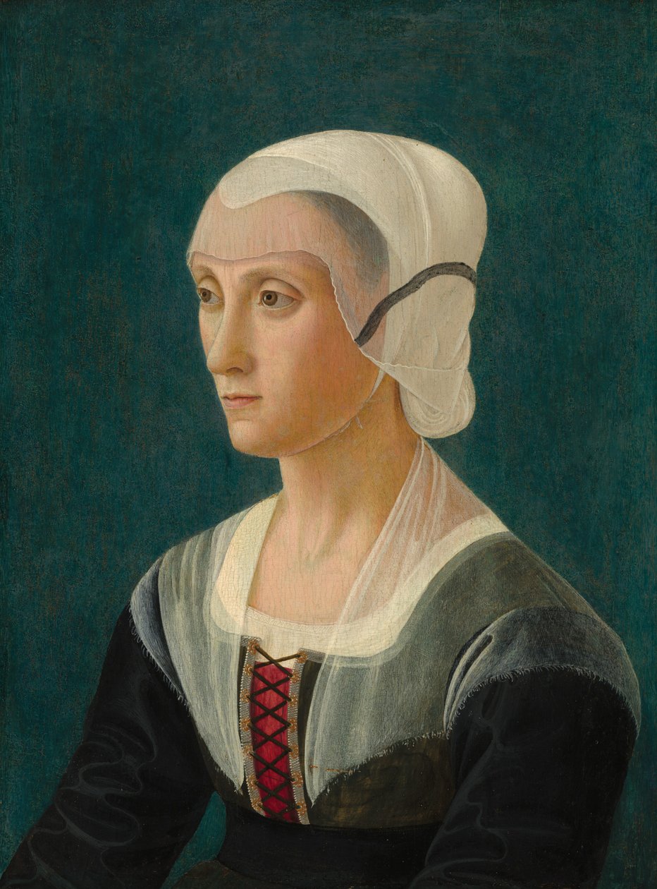 Lucrezia Tornabuoni, ca. 1475. av Domenico Ghirlandaio