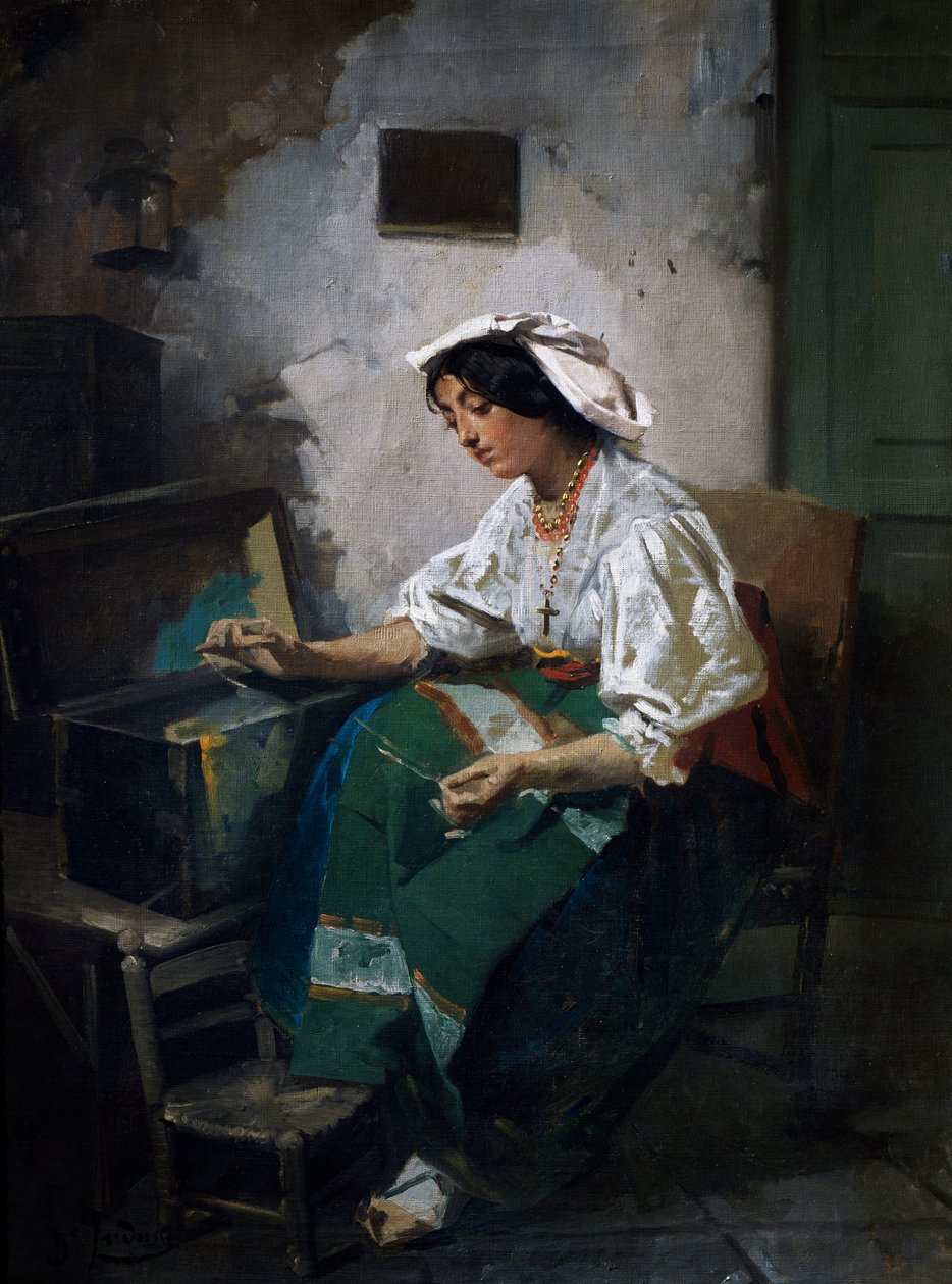 Sy jente av Domenico Induno