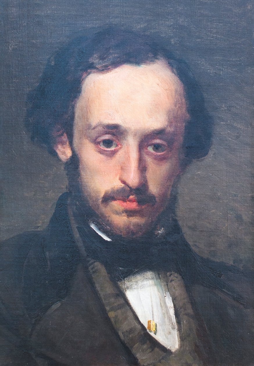 Pasquale Villari som ung mann av Domenico Morelli