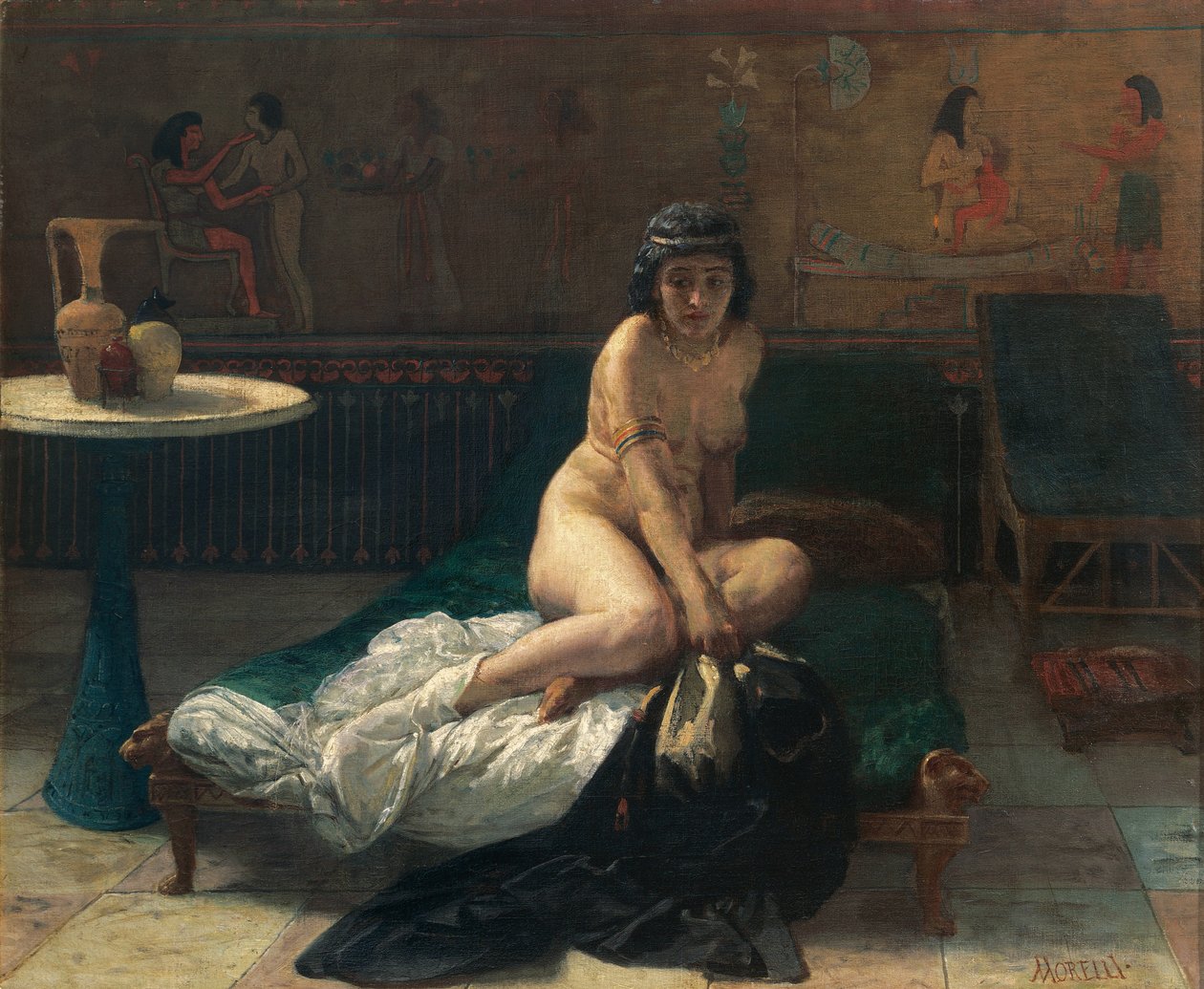 Potifars kone av Domenico Morelli