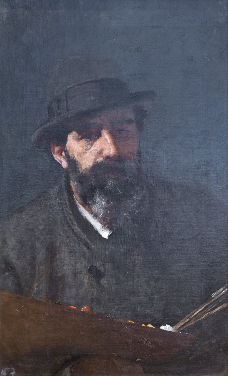 Selvportrett av Domenico Morelli