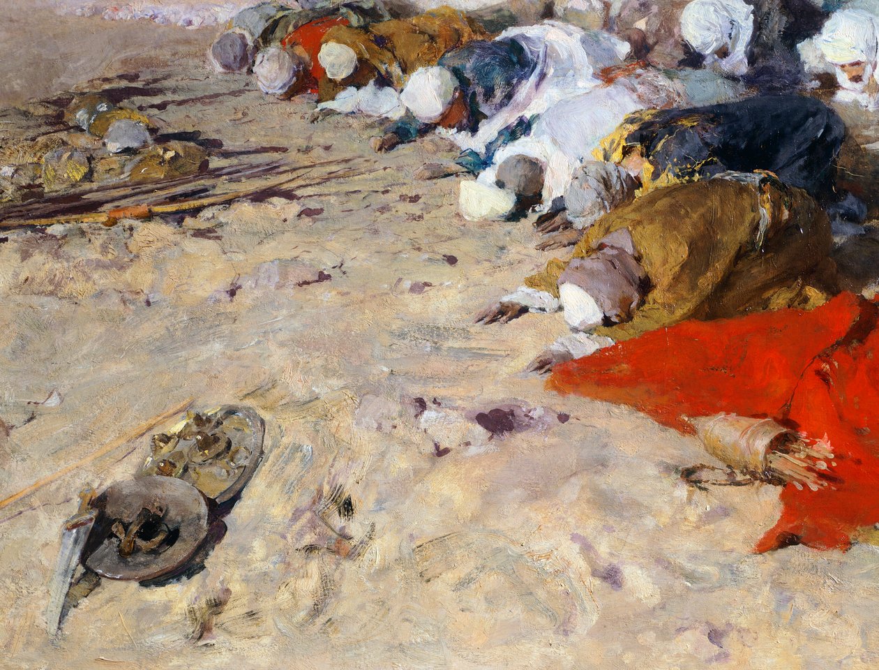 Prekenen til Muhammed av Domenico Morelli