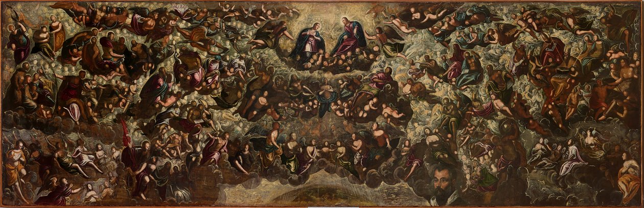 Paradis, 1588-1592. av Domenico Tintoretto