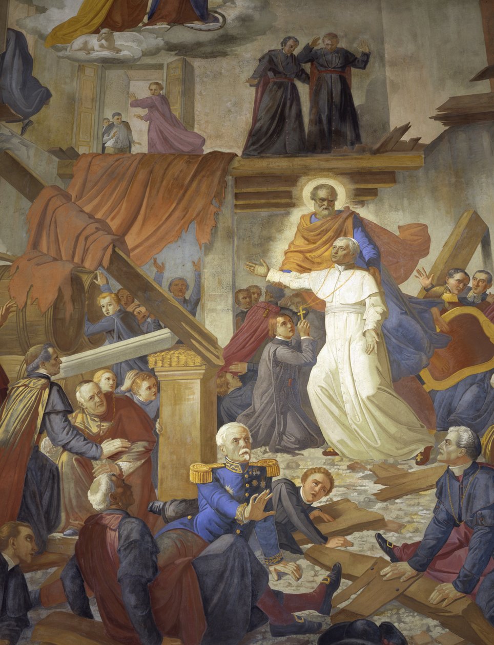 Fallet til Pius IX av Domenico Tojetti