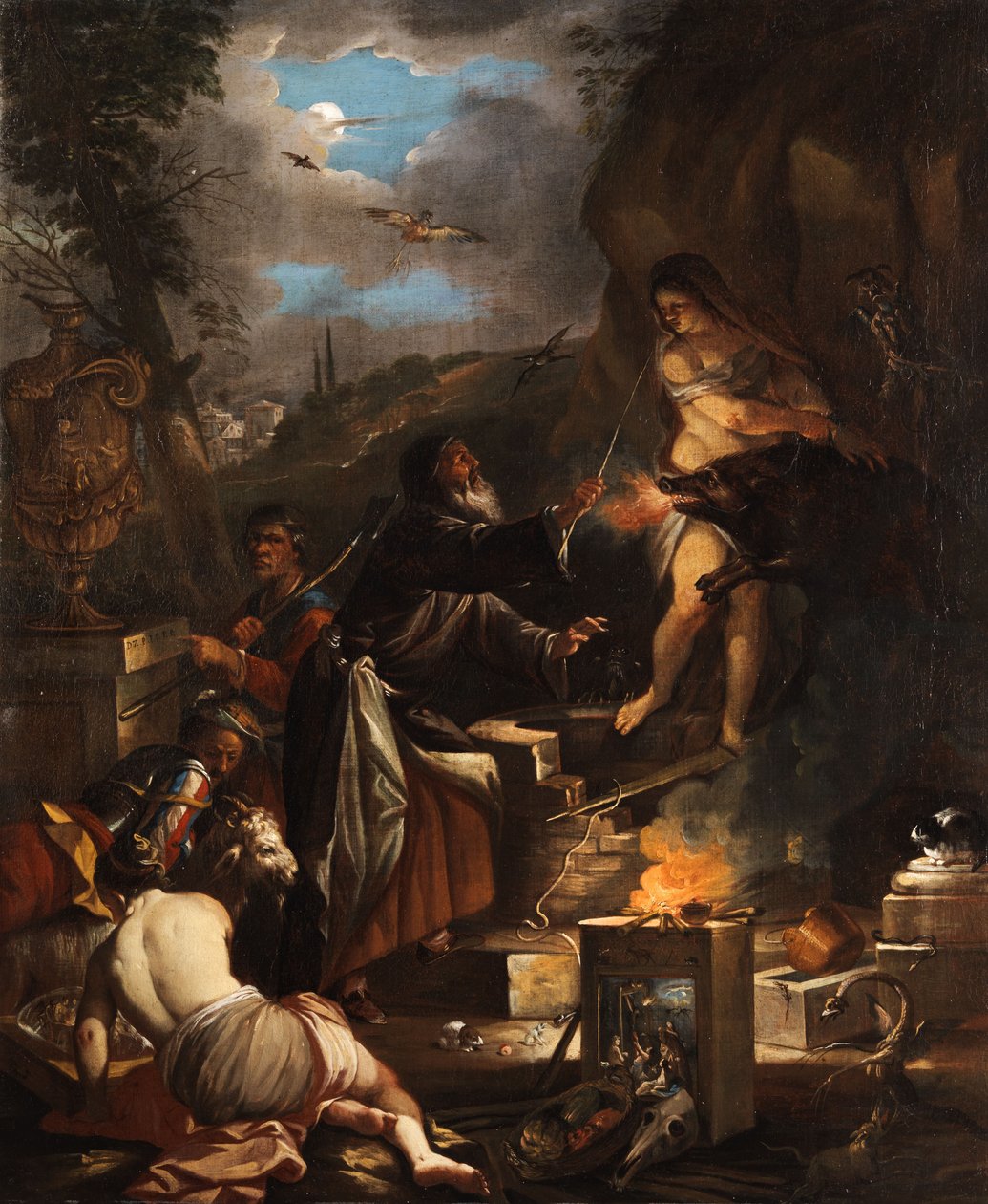 Trollmannen av Domenicus van Wijnen
