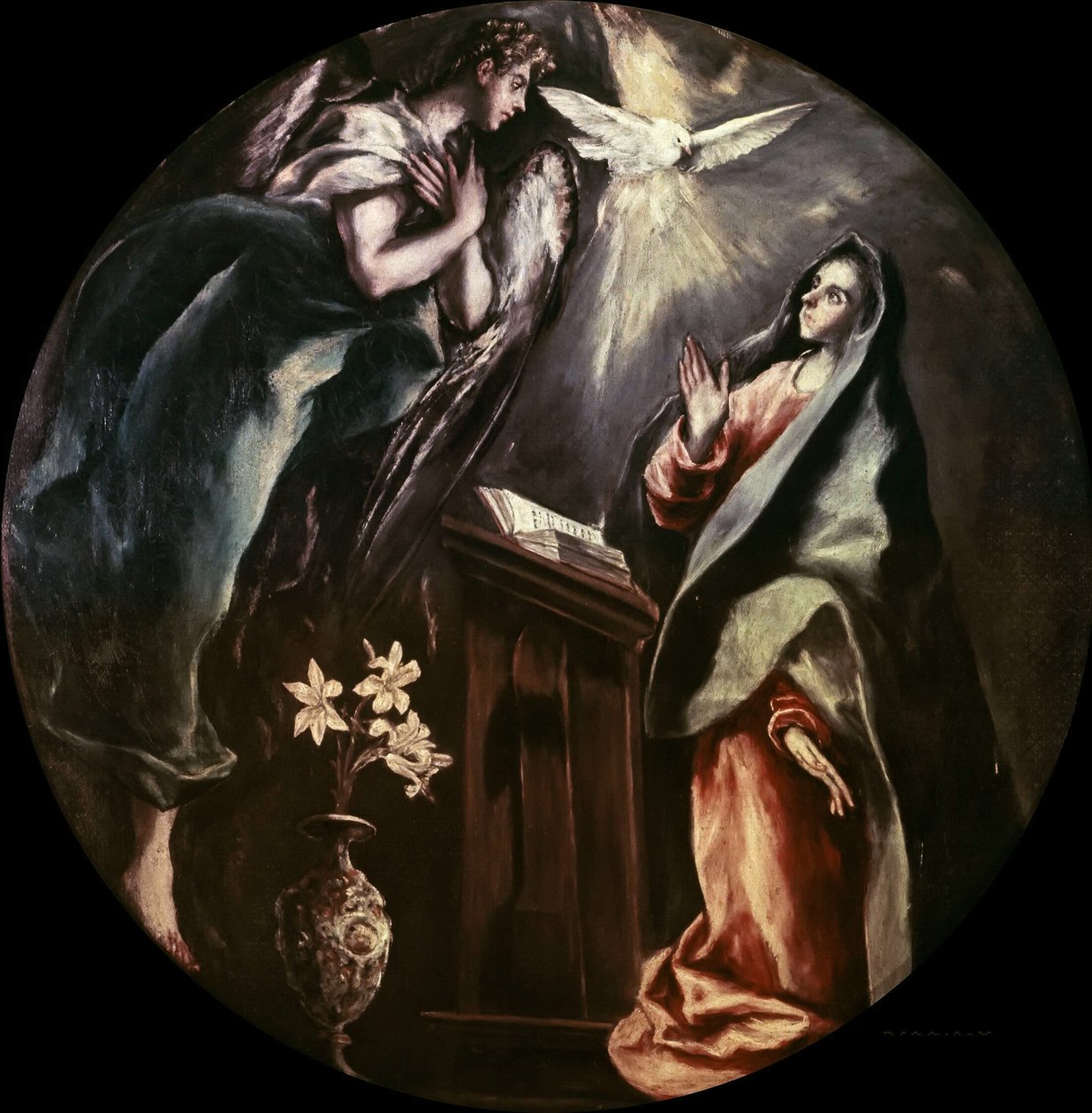 Bebudelsen, ca 1603. av Dominico El Greco