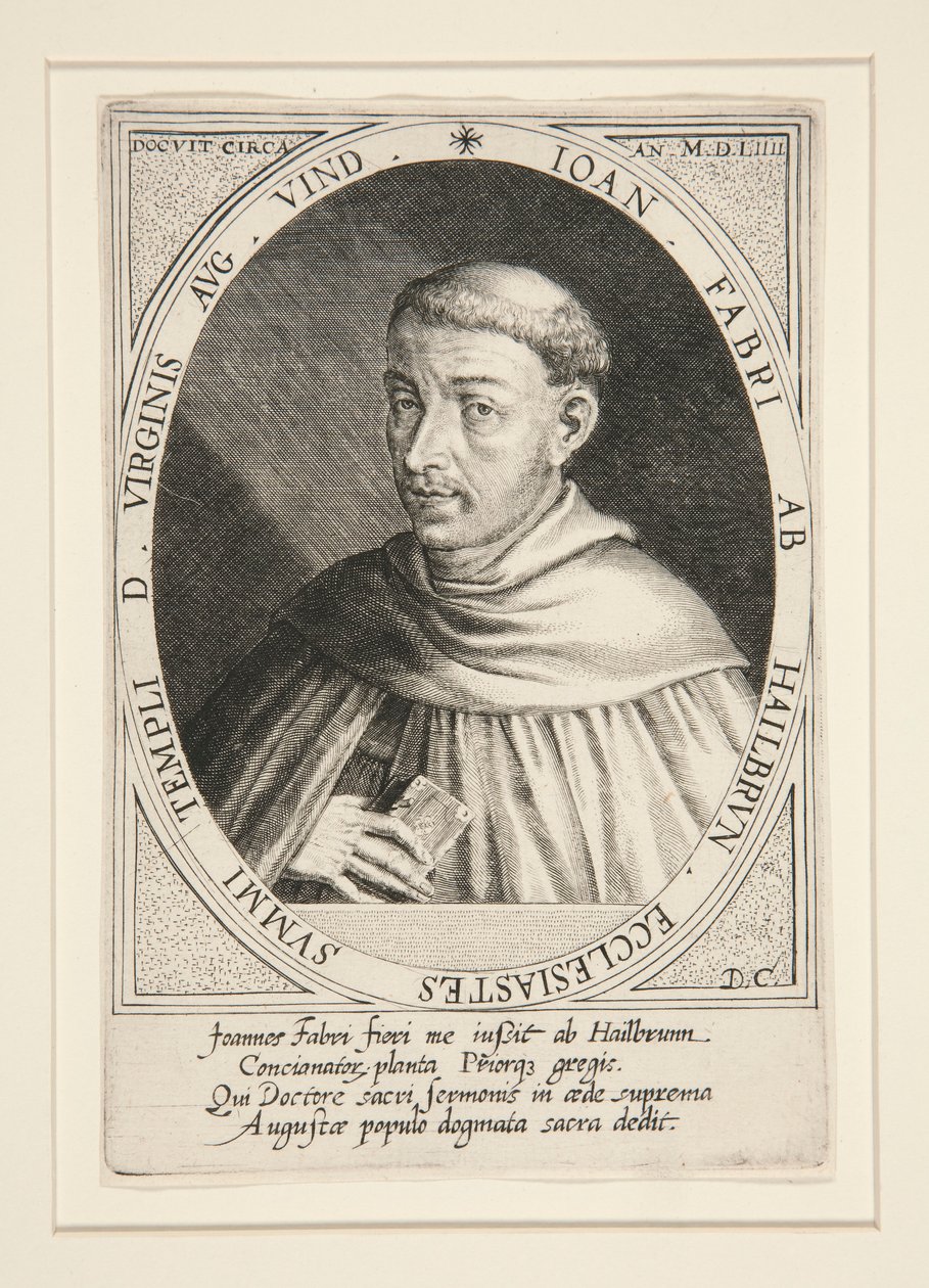 Johann Faber of Heilbrun av Dominicus Custos