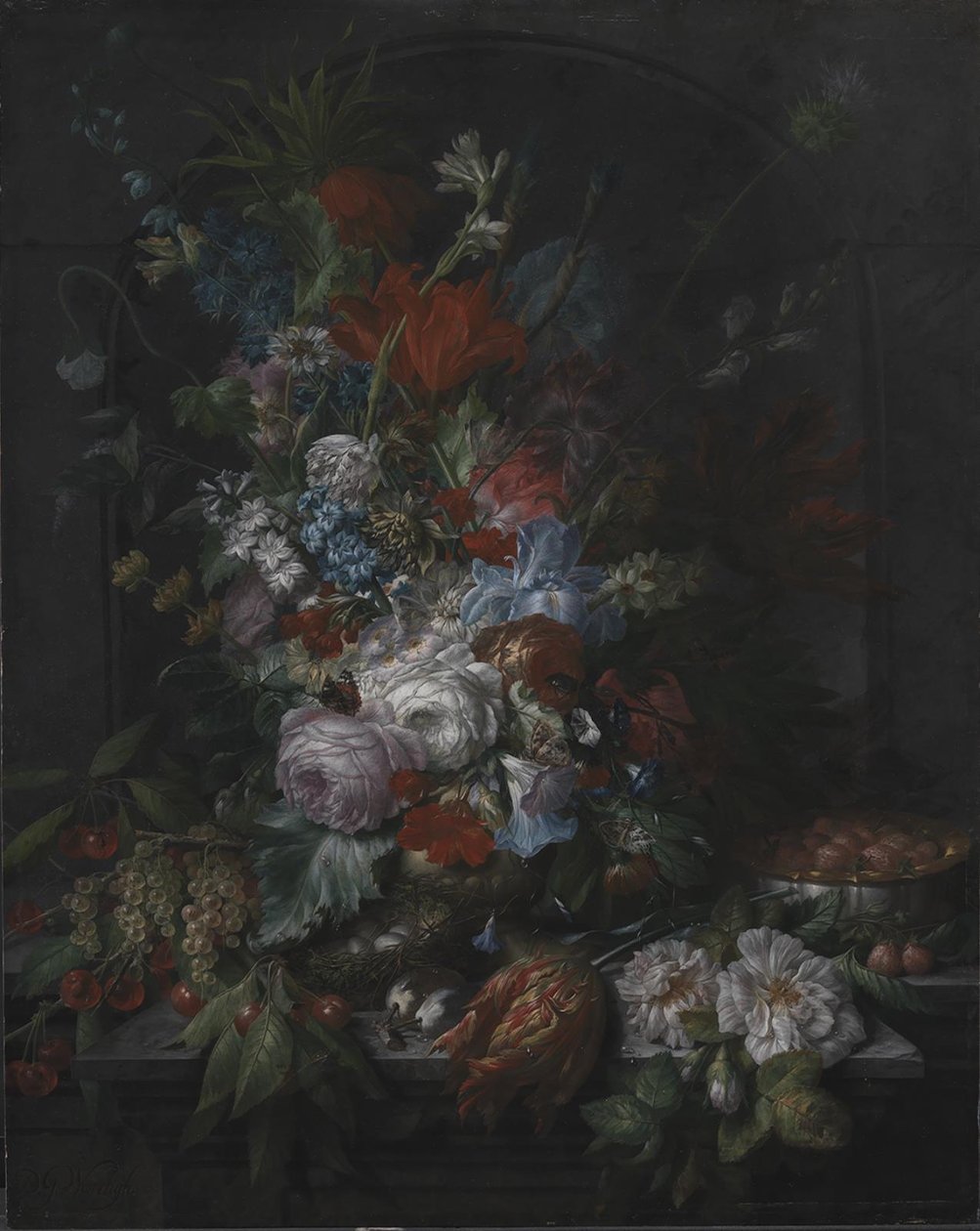 Blomster av Dominicus Gottfried Waerdigh