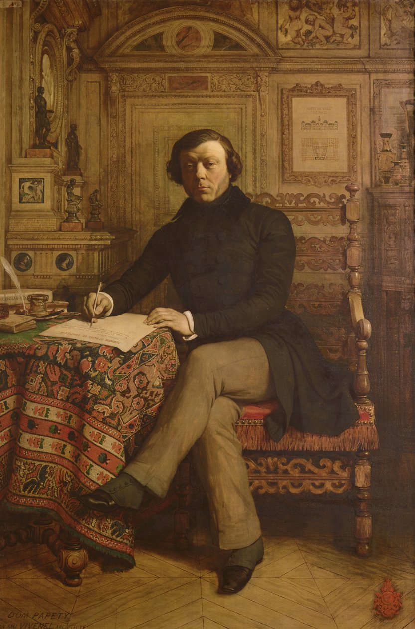 Portrett av Antoine Vivenel (1799-1862) av Dominique Louis Papety