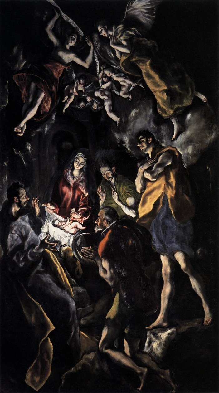 Tilbedelsen av hyrdene av El Greco