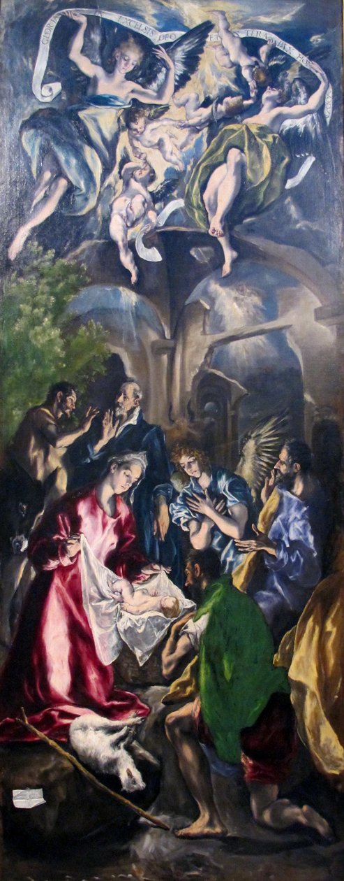 Tilbedelsen av hyrdene av El Greco